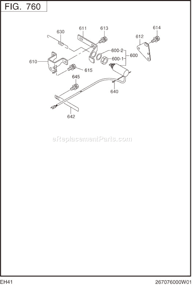 Subaru / Robin EH410D21030 Engine Page N Diagram