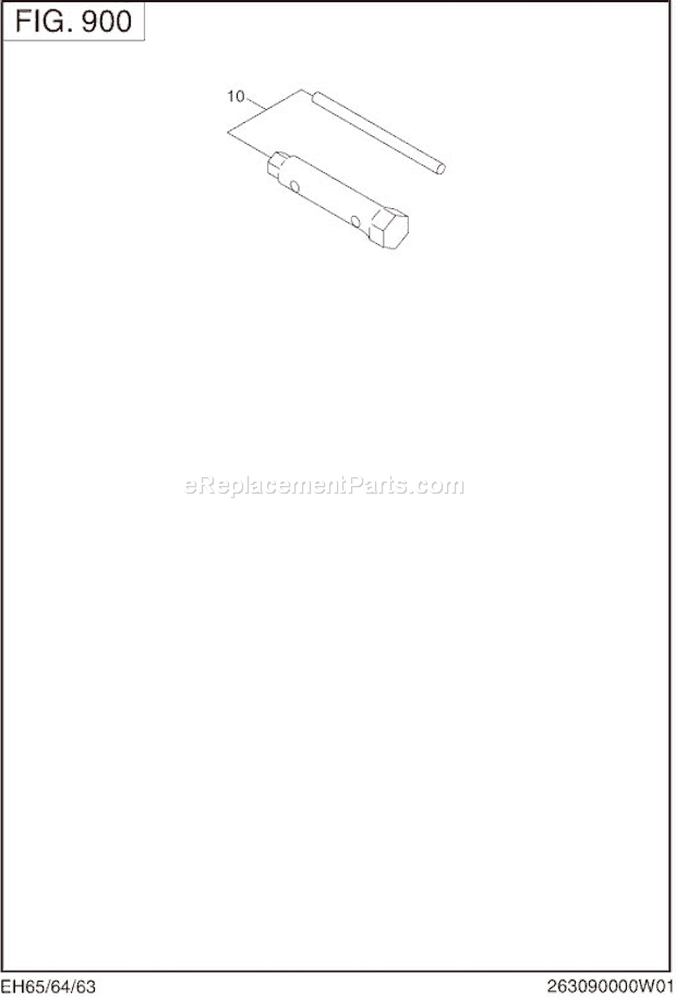 Subaru / Robin EH650DC2290 Engine Accessories Label Gr Diagram