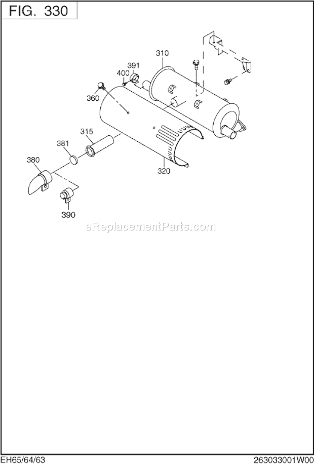 Subaru / Robin EH650DC262S Engine Page E Diagram