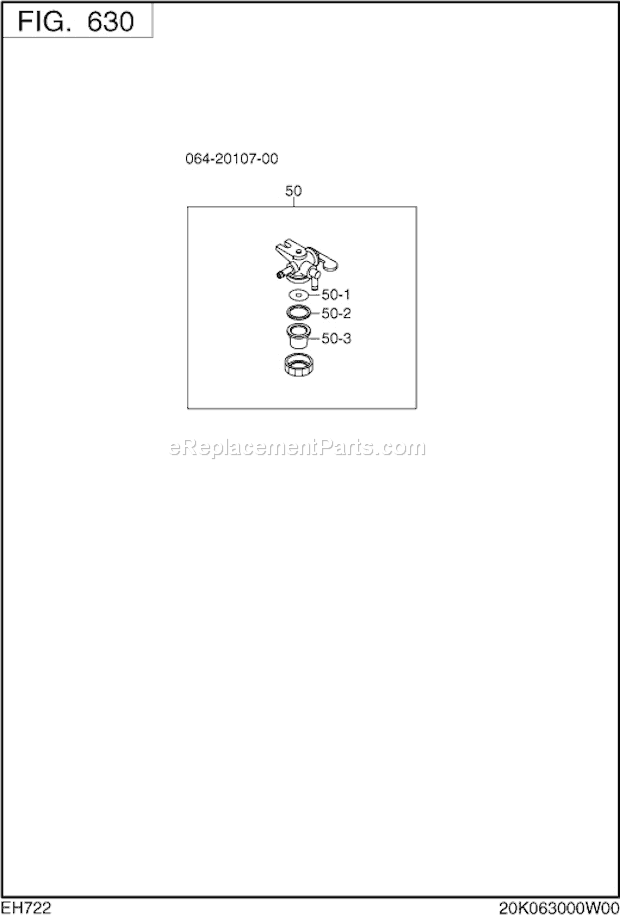 Subaru / Robin EH722DS2110 Engine Page J Diagram