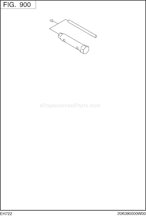 Subaru / Robin EH722DS2110 Engine Accessories Label Gr Diagram