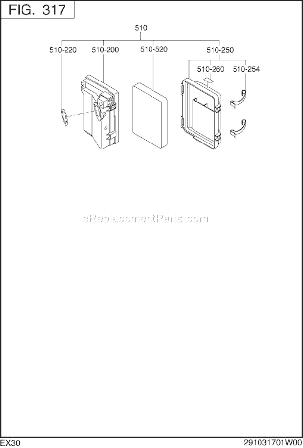 Subaru / Robin EX300DS2022 Engine Page D Diagram