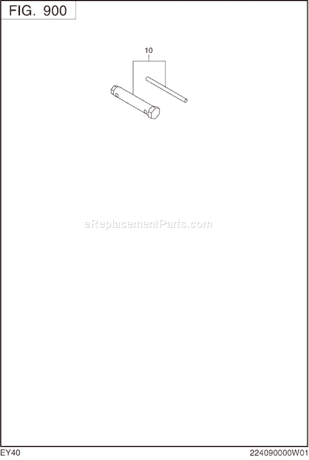 Subaru / Robin EY400DD7890 Engine Accessories Label Diagram