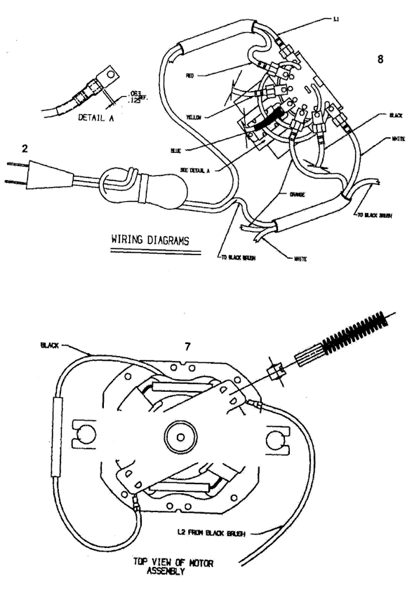 Sunbeam 4143 Blender Page B Diagram