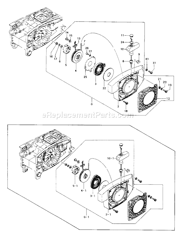 Tanaka ECS-506 Chainsaw Page H Diagram