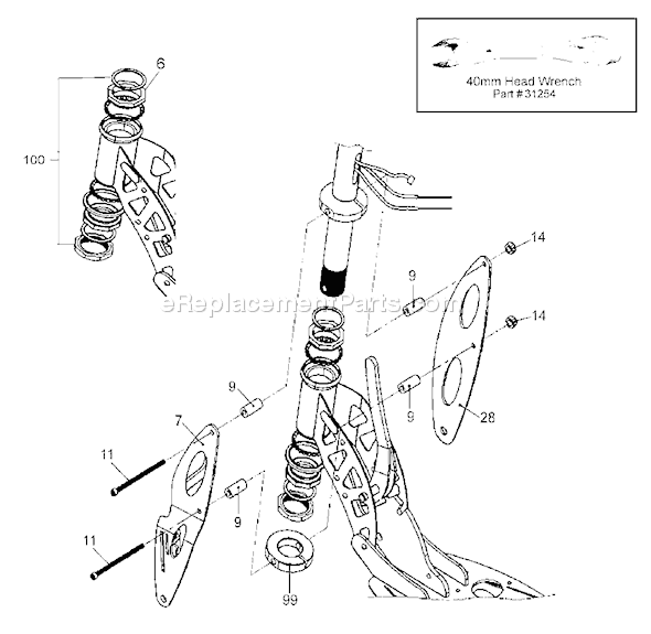 Tanaka PB-SE833 Bladez Moby 33cc PowerBoard Page L Diagram