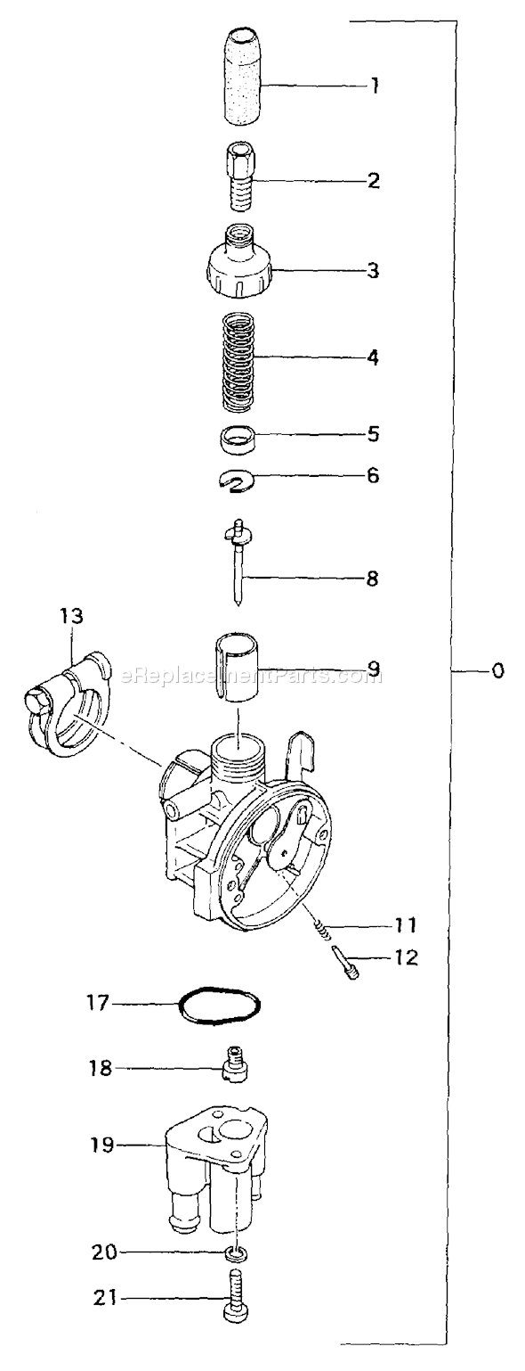 Tanaka QBM-23 Bicycle Engine Page C Diagram