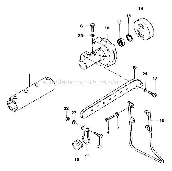 Tanaka TBC-501 Trimmer / Brush Cutter Page C Diagram