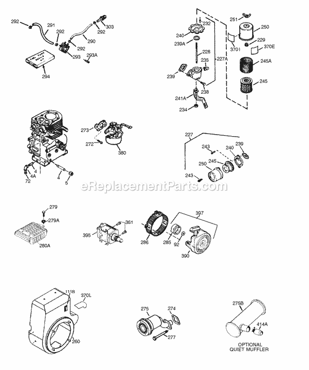 Tecumseh HM80-155680T 4 Cycle Horizontal Engine Engine Parts List #Hm80rs2 Diagram