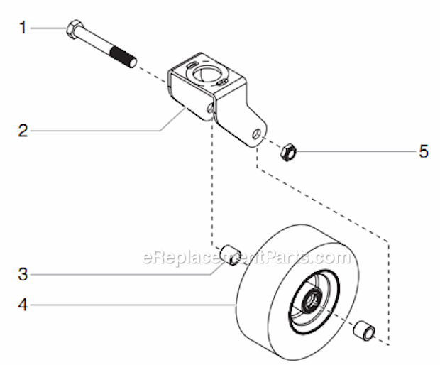 Titan 8950 (2-Gun) SPEEFLO PowrLiner Cart Assembly Diagram
