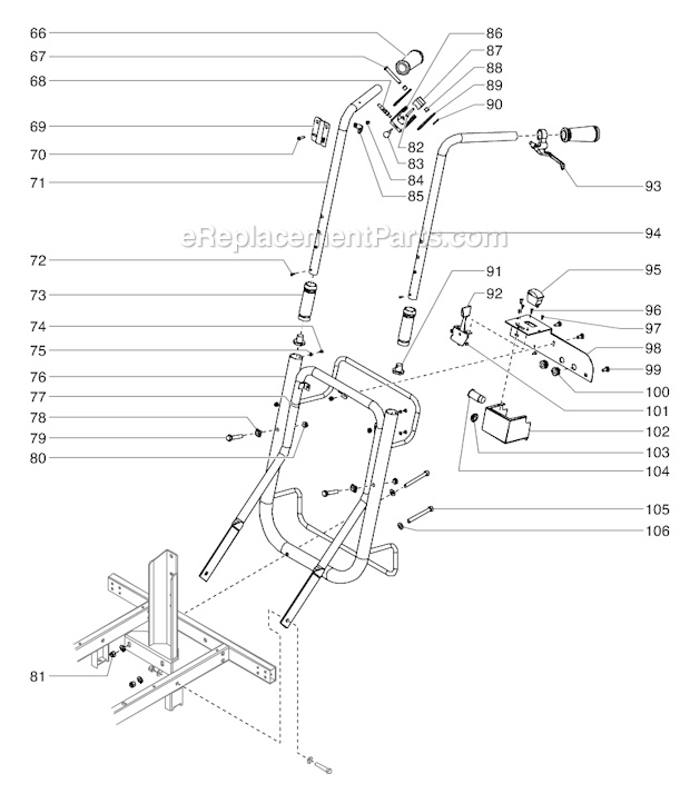 Titan 4900XLT (1-Gun) SPEEFLO PowrLiner Hydraulic Motor Diagram