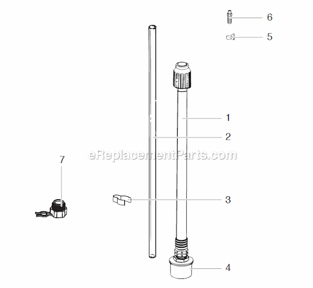 Titan XT440 High Performance Airless Sprayer Page B Diagram