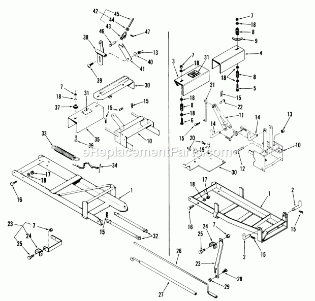 Toro 06-37SX01 (1980) 37-in. Snowthrower Snowthrowers-48 In. (122 Cm) Vehicle Identification Number 06-48st01 Diagram