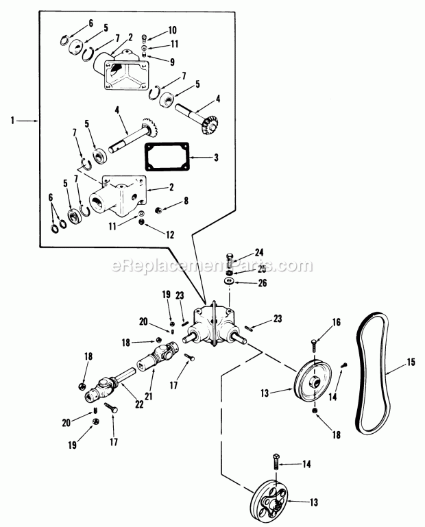 Toro 06-37SX01 (1982) 37-in. Snowthrower Page F Diagram