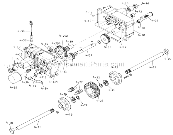 Toro 1-0650 (1974) Lawn Tractor Page Q Diagram