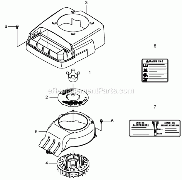 Toro 110-4996 Kawasaki Engine Conversion Kit, Suzuki-powered Heavy-duty Lawn Mowers With Zone Start Cooling Equipment Assembly Diagram