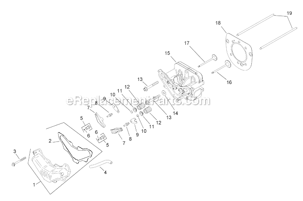 Toro 13AX60RH744 LX460 Lawn Tractor Head Valve  Breather Assembly Kohler Sv600-0018 Diagram