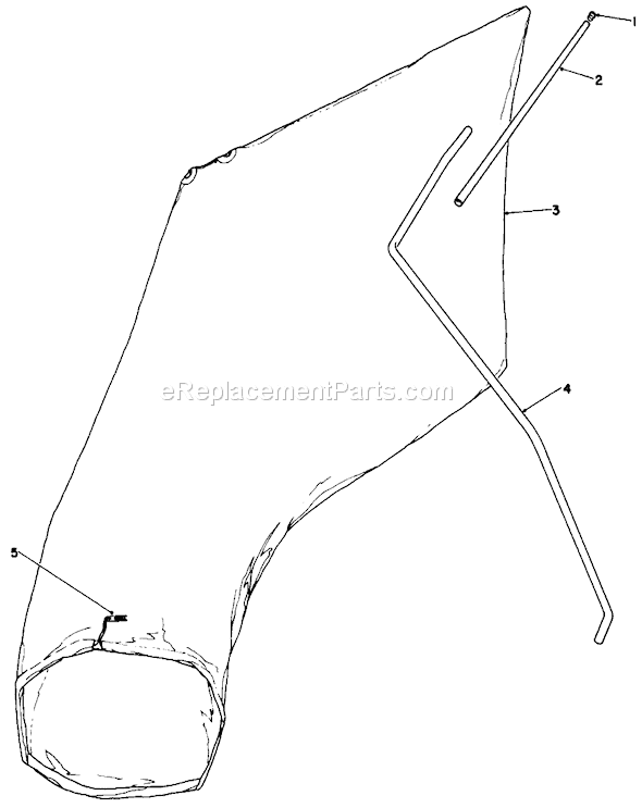 Toro 16212W (0000001-0999999)(1990) Lawn Mower Giant Bagging Kit No. 29-9750 Diagram