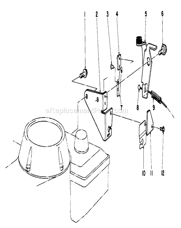 Toro 16585 (6000001-6999999)(1986) Lawn Mower Page C Diagram