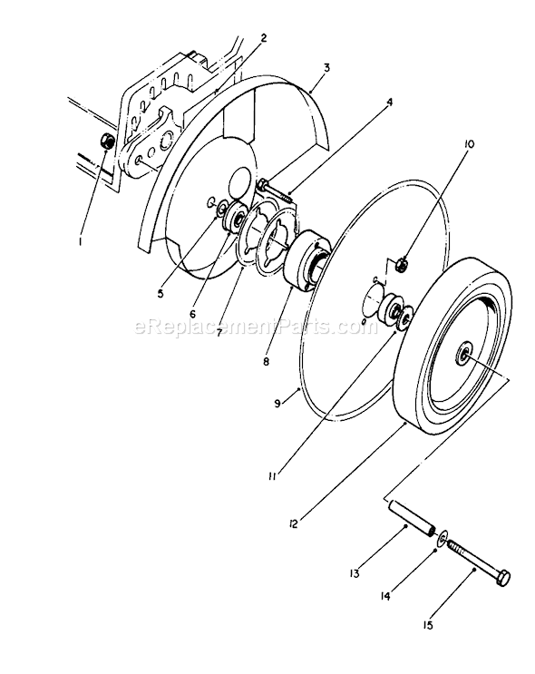 Toro 16771 (3000001-3999999)(1983) Lawn Mower Edger Kit Diagram