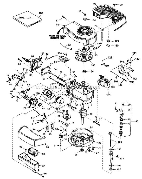 Toro 16771 (3000001-3999999)(1983) Lawn Mower Page E Diagram