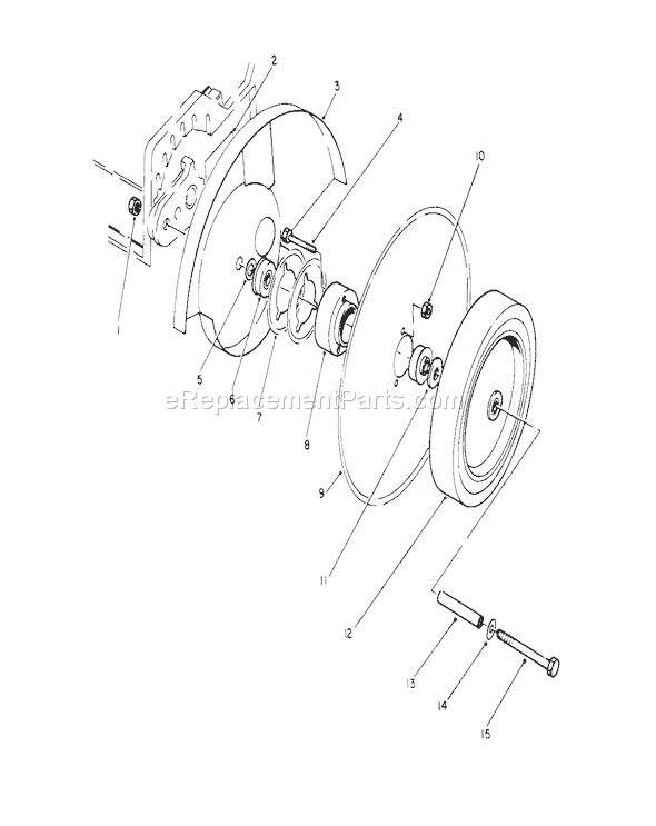 Toro 16771 (4000001-4999999)(1984) Lawn Mower Edger Kit Diagram