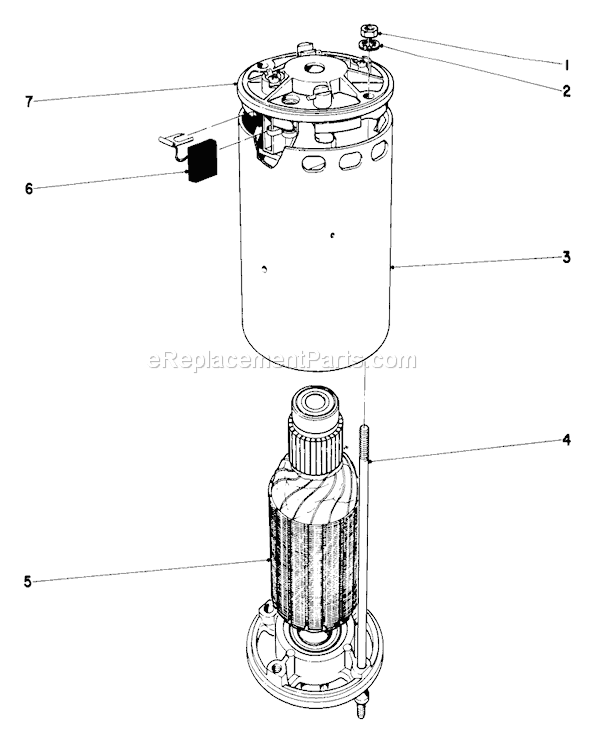 Toro 18301 (9000001-9999999)(1969) Lawn Mower Electric Motor Diagram