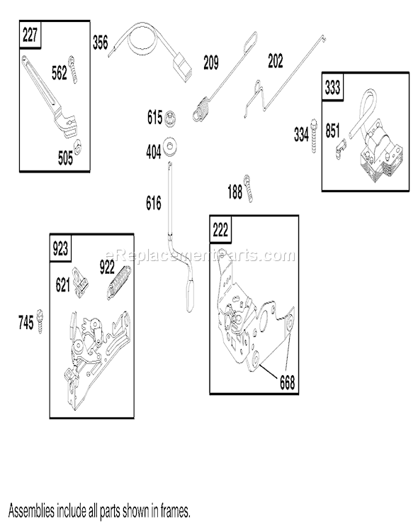 Toro 20021 (9900001-9999999)(1999) Lawn Mower Page F Diagram