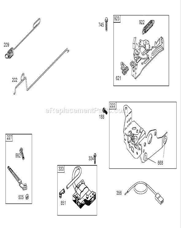 Toro 20053 (250000001-250999999)(2005) Lawn Mower Engine Gasket Set Assembly Briggs and Stratton 125k02-0189-E1 Diagram