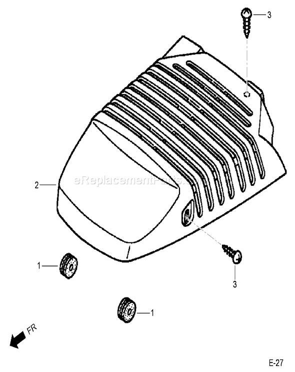 Toro 20194 (290000001-290999999)(2009) Lawn Mower Top Cover Assembly Honda Gcv160a Nbl1 Diagram