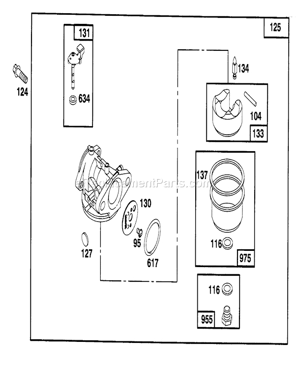 Toro 20462 (5900001-5999999)(1995) Lawn Mower Page E Diagram