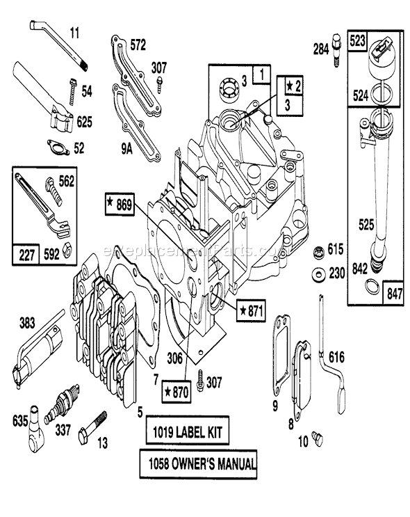 Toro 20462 (6900001-6999999)(1996) Lawn Mower Page S Diagram
