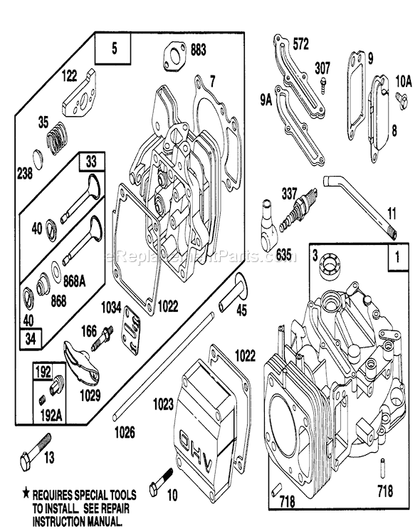 Toro 20466 (5900001-5999999)(1995) Lawn Mower Page C Diagram