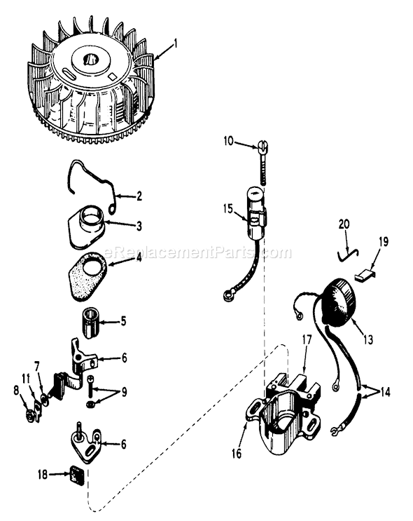 Toro 20474 (5000001-5999999)(1975) Lawn Mower Page L Diagram