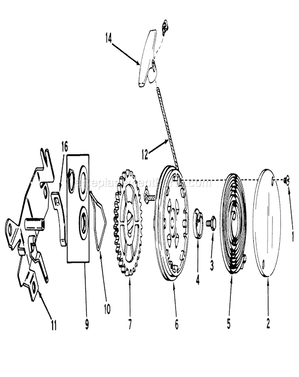 Toro 20474 (5000001-5999999)(1975) Lawn Mower Page N Diagram