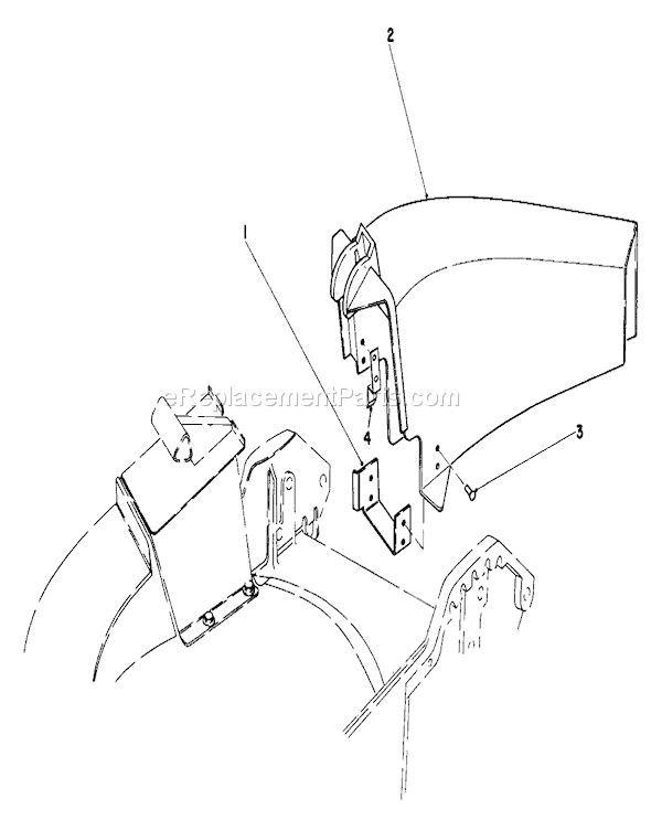 Toro 20577 (5000001-5999999)(1985) Lawn Mower Side Discharge Kit Diagram