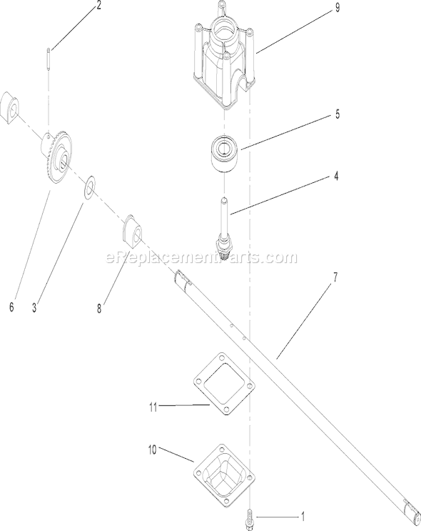 Toro 20656 (250000001-250999999)(2005) Lawn Mower Transmission Diagram