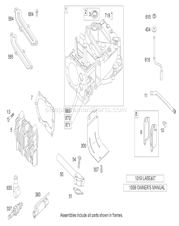 Toro 20656 (250000001-250999999)(2005) Lawn Mower Deck Assembly Diagram