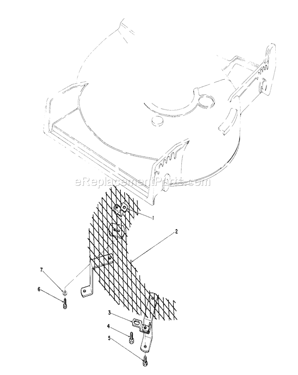 Toro 20684 (8000001-8999999)(1988) Lawn Mower Leaf Shredder Kit Diagram