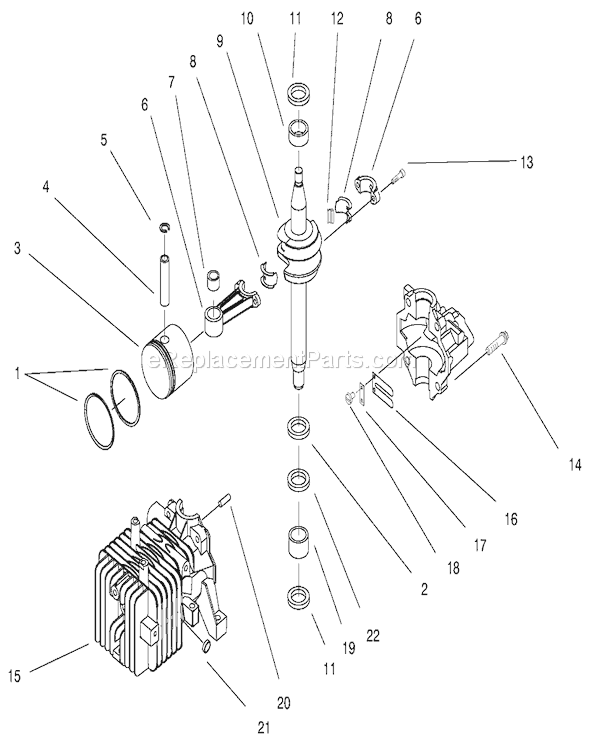 Toro 20710 (7000001-7999999)(1997) Lawn Mower Page G Diagram
