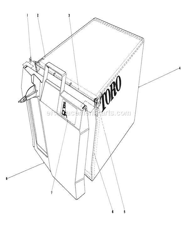 Toro 20778 (9000001-9999999)(1979) Lawn Mower Page E Diagram