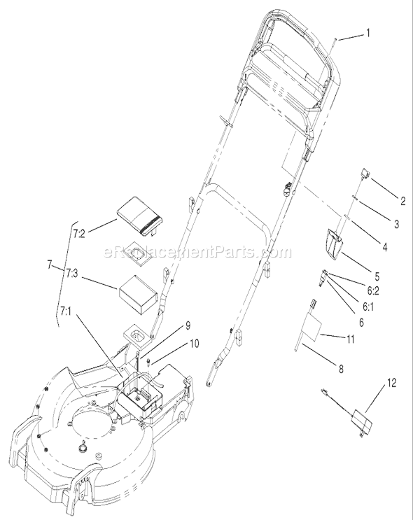 Toro 20783 (220000001-220999999)(2002) Lawn Mower Electric Start System Assembly (Only On: 20784) Diagram