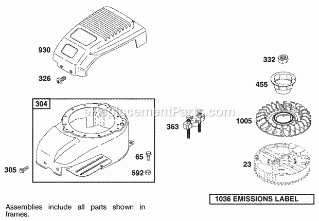 Toro 20827 (200000001-200999999) 48cm Recycler/rear Bagging Lawnmower, 2000 Page H Diagram