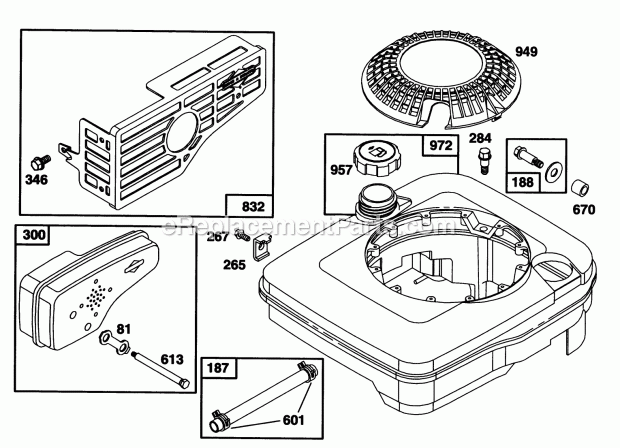 Toro 20902B (3900001-3999999) (1993) 48cm Rear Bagging Lawnmower Page I Diagram