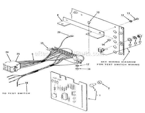 Toro 22-17KE01 (1988) Lawn Tractor Electrical System-257-H Diagram