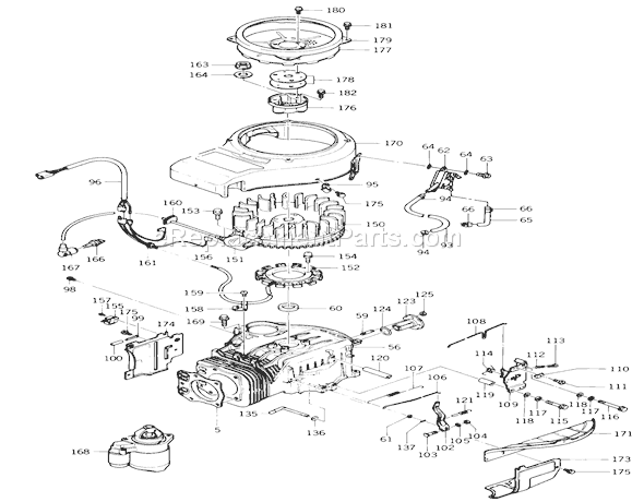 Toro 22-17KE02 (1989) Lawn Tractor Kawasaki Fc540v Type As-08 Engine Diagram