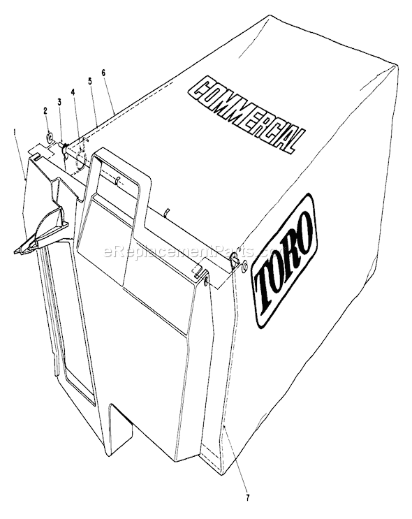 Toro 22036 (2000001-2999999)(1992) Lawn Mower Page G Diagram