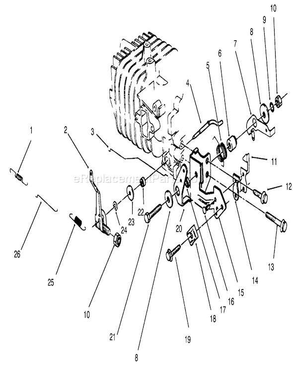 Toro 22037B (49000001-49999999)(1994) Lawn Mower Page F Diagram