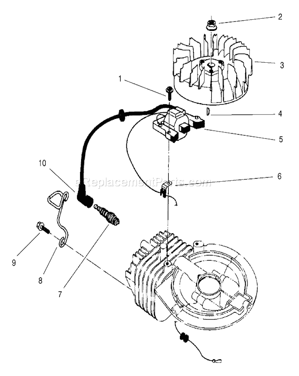 Toro 22040 (7900001-7999999)(1997) Lawn Mower Page K Diagram