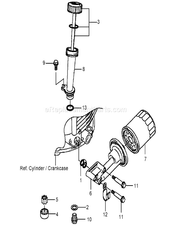 Toro 22176TE (250000001-250999999)(2005) Lawn Mower Lubrication Equipment Assembly Diagram